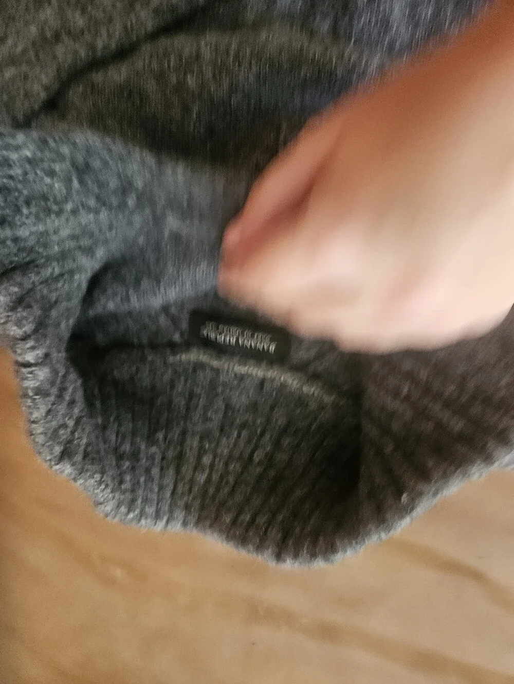 Banana Republic Wool Gray Merino Wool Blend Italian Yarn Medium Pullover Sweater